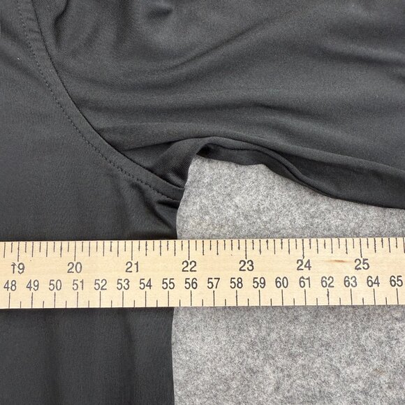 Greg Norman Men's Pullover Activewear Golf Sweatshirt, 1/4 Zip, Black, Size L - Picture 8 of 11